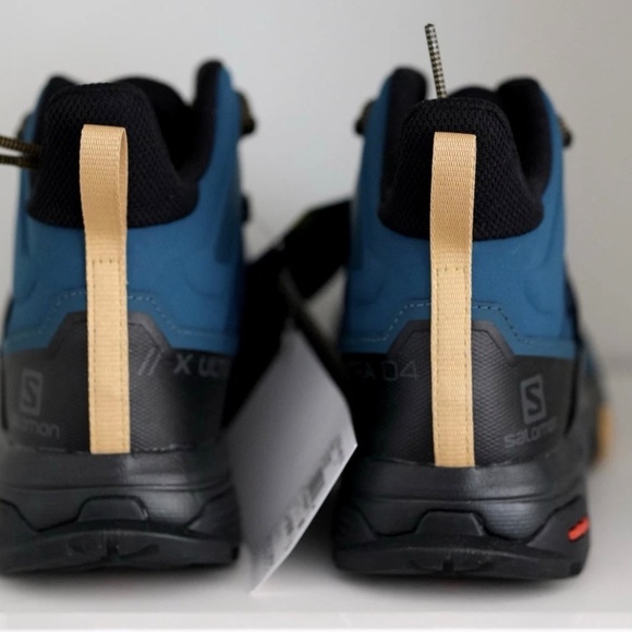 Salomon X Ultra 4 Mid GTX Gore-Tex Hiking Boots Waterproof Legion/Black/Leaf Men - Picture 4 of 6